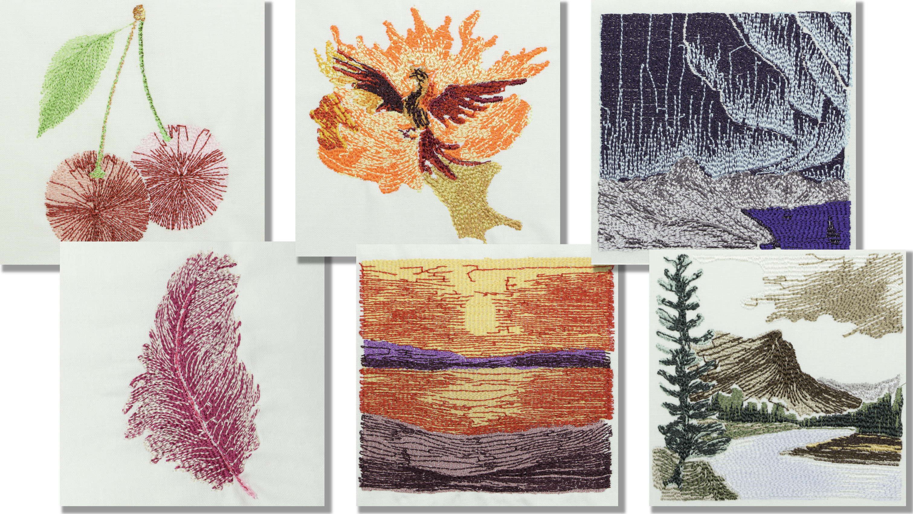 More photos of our embroidery prototypes.